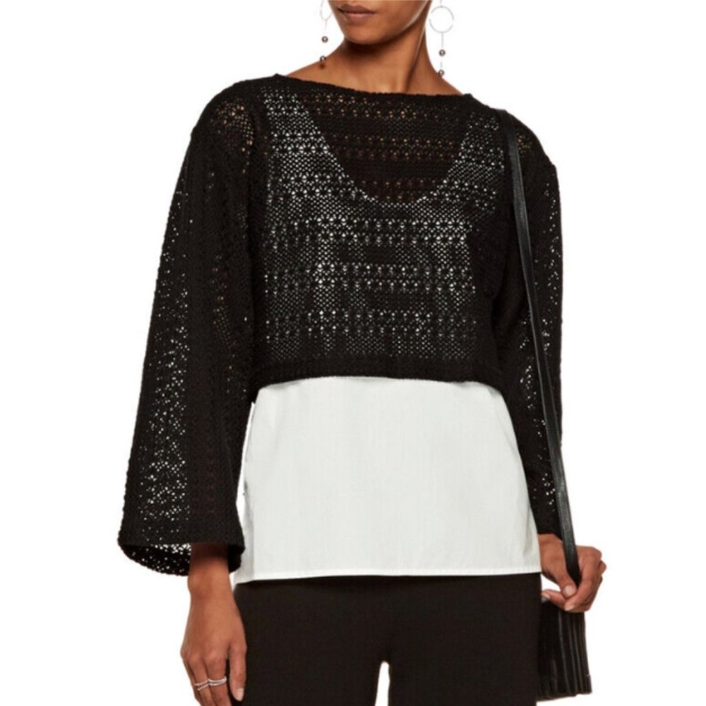 NWT Derek Lam 10 Crosby 3 in 1 Sweater/Top